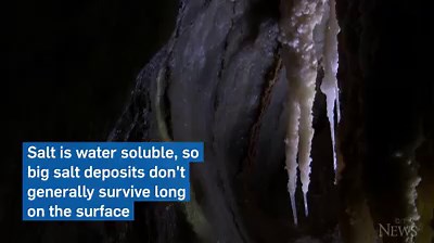 10K views · 57 reactions | An expedition into a salt cave on the...