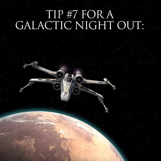 The first tip to enjoy Star Wars: Galactic Nights? Be there on May 27. Don’t miss your chance to be a part of the ultimate Star Wars event at Disney’s Hollywood Studios! | Walt Disney World