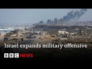 Israeli strikes kill dozens in Gaza City, hospitals say, as offensive expands | BBC News