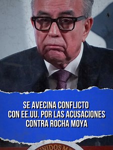 🎙️ Se avecina un grave conflicto internacional con Estados Unidos tras las acusaciones contra Rocha Moya por presuntos vínculos con el C4rtel de Sinaloa...