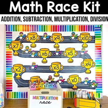 Math Fluency Kit Addition Subtraction Multiplication Division Math Facts Fluency