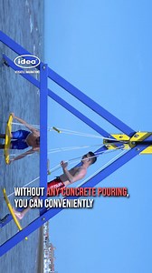 83K views · 1.1K reactions | IDEA’s ground screw system lets you install directly on sand — no concrete required.Designed for swings, platforms, and docks with maximum stability and zero hassle.Smart. Secure. Anywhere.#idea #ideaaz #ideabaku #construction #designhttps://idea.az/company/product/fg0118a1visa/ | IDEA | Facebook