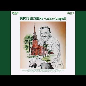 Didn't He Shine