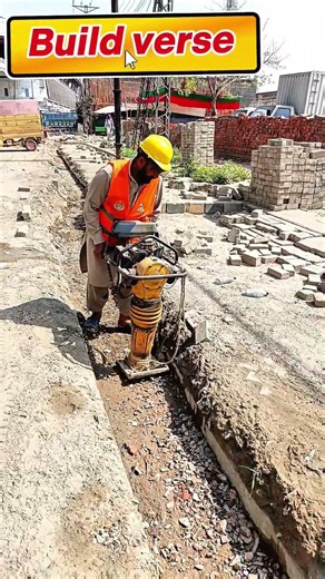 How Jumping Jacks Compact Soil for Road Construction #machinery #tutorial #construction