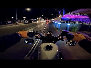 Harley Davidson 48 Night Ride 2 | Pure Engine Sound Only