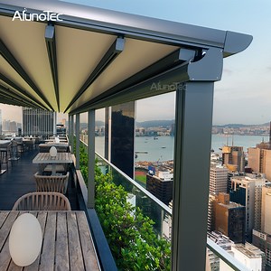 [Hot Item] Pergola with Retractable Fabric Roof
