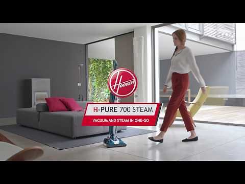 Steam uprights | Hoover - H-PURE 700 STEAM - Vacuum and steam in one-go