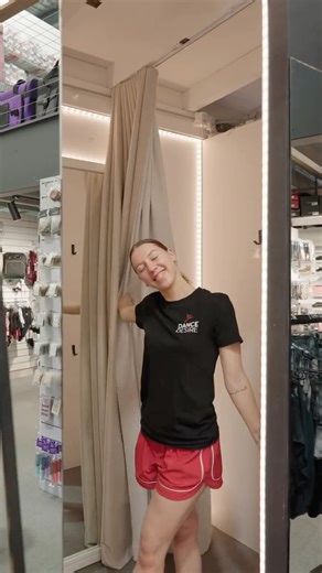 We’ve upgraded! Our brand new in store change room is beautiful, stop in, try on your leotards and costumes in comfort and style ✨ | Dance Desire