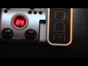 Demo Zoom G1X Effects Pedal