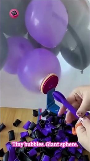 GIANT BUBBLE ENGINEERING — layered micro-bubbles create one massive sphere #BubbleScience