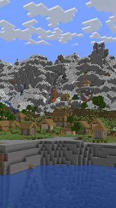 Village Under Mountains Seed – Minecraft Java 1.20.6