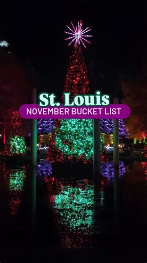 ✨ Check out the November St. Louis fun! November in St. Louis means the last of fall color walks and the start of the holiday festivities. Check out this list of ideas of things to do in November in St. Louis from @midwestnomadfamily and @explorestlparks 🦃 Thanks-for-Giving Parade - The annual St. Louis Thanksgiving Day Parade kicks off downtown on November 22. 🍁 Powder Valley - Peak colors are almost here and this is a great family friendly trail. Don't miss the free nature center too. 🎄 Win