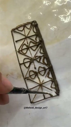 New Checks Mehndi Design #henna design #video #artwork