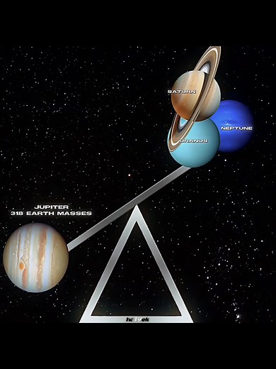The largest planet in the universe 💀🔥 // SONG: vxnrsh - hollow . #astrophysics #science #physics #jupiter #solarsystem