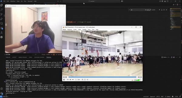 #python #computervision #opencv #mediapipe #ai #dailychallenge #funwithcode #memetech #day1 | Chin Ang Tan