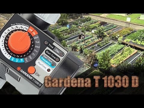 Programador de riego Gardena T 1030 D