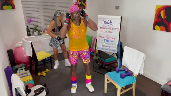 30 minute | 40:20 Interval Training | March 2024 | Mr Motivator | Red Workout
