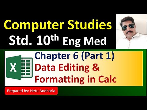 10th std Computer Studies Ch6 (part 1) English Medium GSEB