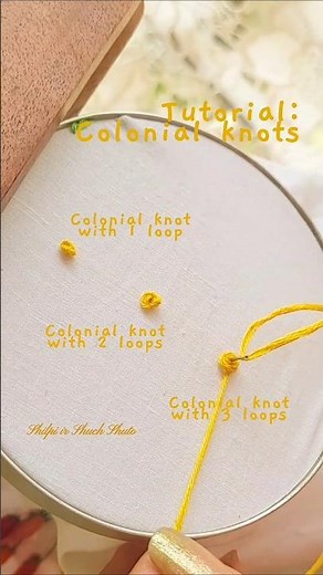 Colonial knot tutorial for absolute beginners