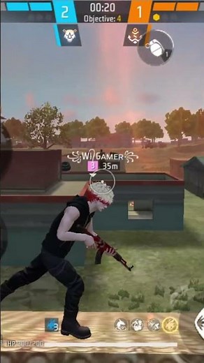 Surviving an AK-47 Battle in Free Fire!