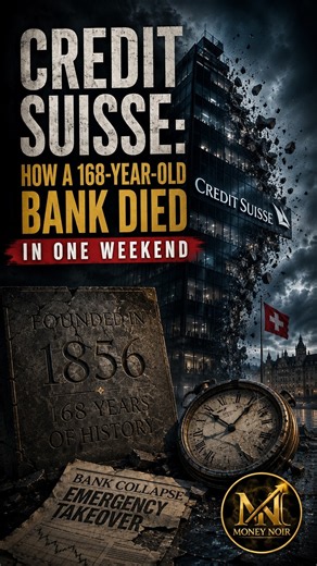 CREDIT SUISSE: "168 Years. One Weekend."