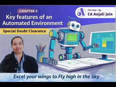 Chapter 3 P6 Key Features of an Automated Environment