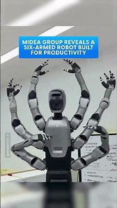 Chinese Company Reveals a Six-Armed Robot