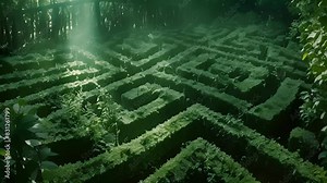 The maze seems to be alive constantly shifting and changing as if trying to th those who dare to conquer it.