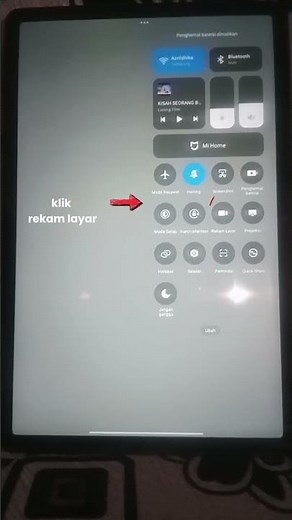 Cara Rekam Layar Pada Tablet #rekamlayar #tablet #iphone