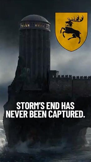 Storm’s End Is the Most Unbreakable Castle in Westeros #gameofthrones #asongoficeandfire