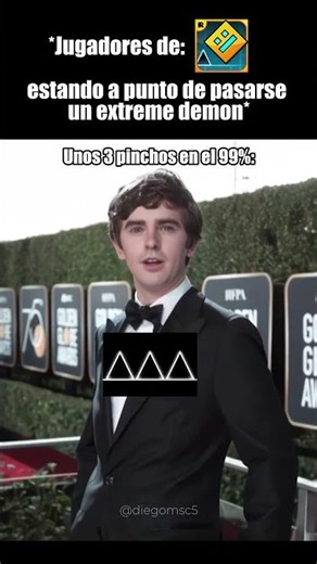 Los 3 pinchos tienen otros planes 😏 #shorts #geometrydash #youtubeshorts