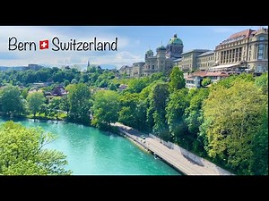 A Walking Tour in Bern |The breathtaking capital of Switzerland | River Aare | Spitalgasse | 徒步游览伯尔尼