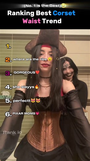 Ranking The Best Corset Waist Trend - Part 3 💞✨