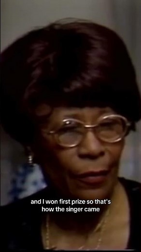 Ella in an interview in the 80s discussing that she originally wanted to pursue a dance career!