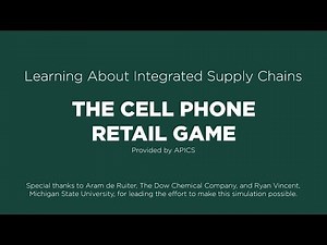 The Cell Phone Retail Game