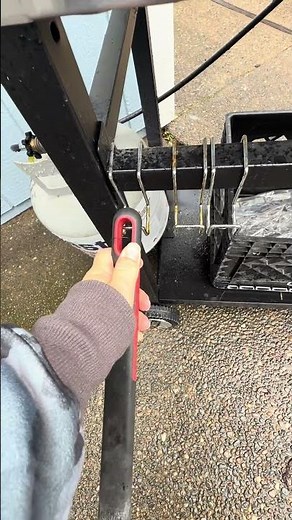 Grill Cart Setup for Backyard BBQ