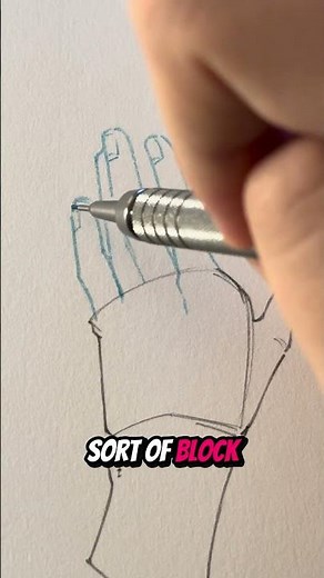 Easy TRICK to drawing hands || Jmarron
