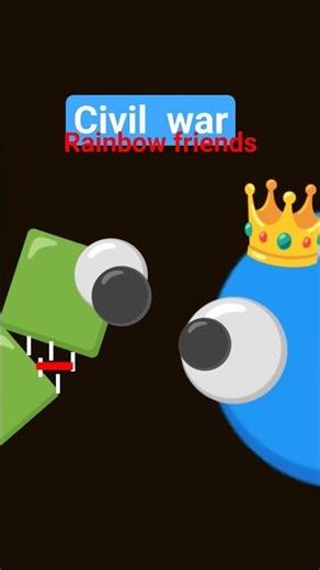 rainbow friends civil war #humor #memes