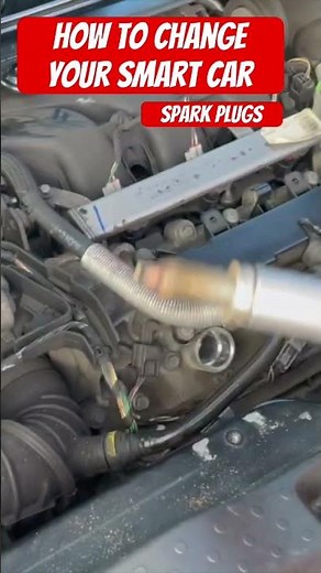 How to change your Smart Car spark plugs safely! #453 #forfour #fortwo #smartcar #sparkplugs