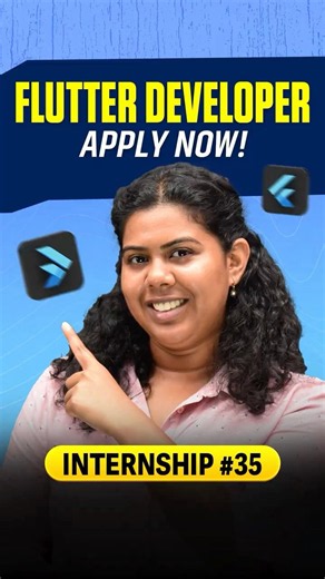 Flutter Developer Internship 2026 📱 | Paid Tech Internship | Summer Internship | Careers360