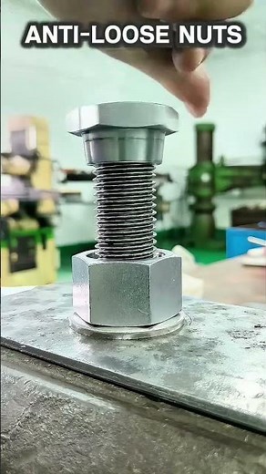 Varying Installation Methods for High-Strength Locking Nuts #Machinery #hardware