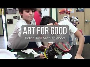 Middle School Art Club Creates Scuba Art Pieces for Diveheart