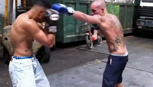 Co-Workers Handle Their Beef By Putting On The Gloves!