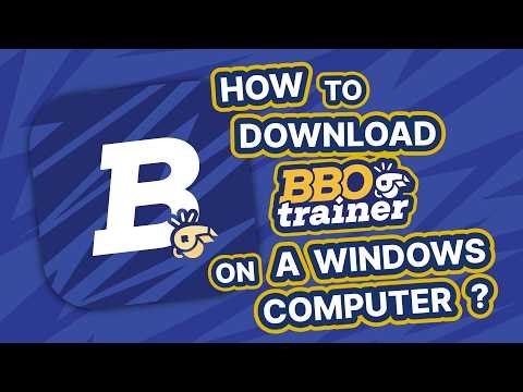 BBO Trainer - How to download the app on a Windows Computer?