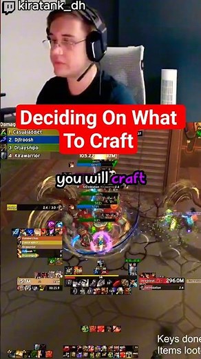 Deciding On What To Craft As Tank With Shield