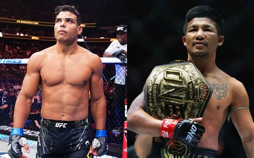 Paulo Costa reacts to intense sparring footage of Rodtang Jitmuangnon, calls it "madness" without headgear
