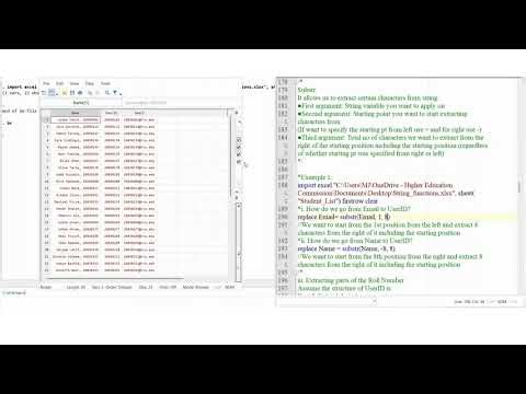 String functions in STATA | Part 1- Substr