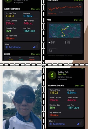 Though I only had 4 hours of sleep, I decided to explore a new route that I have passed by many times and walk home from my client’s house. Love the tranquility of this PCN. Grateful for the cloudy day that made the walk so much more bearable! 🙏 #Singapore #Sunday #railcorridor #HollandGreenLinearPark