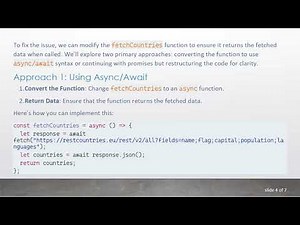 How to Fix Filtering Errors When Fetching Data with JavaScript