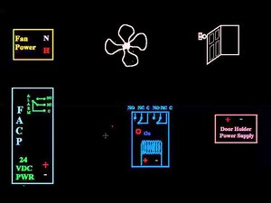 5 - Fan Shutdown and Door Release off One Panel Relay - Introduction to Fire Alarms